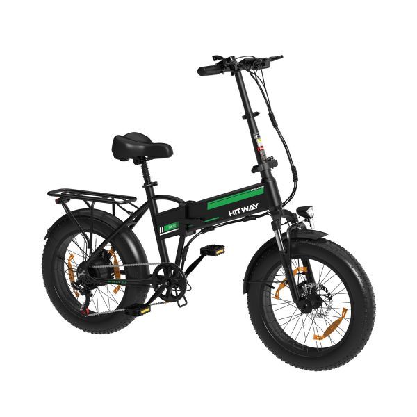 HITWAY BK10S Fat Tire Folding Bike - Image 2